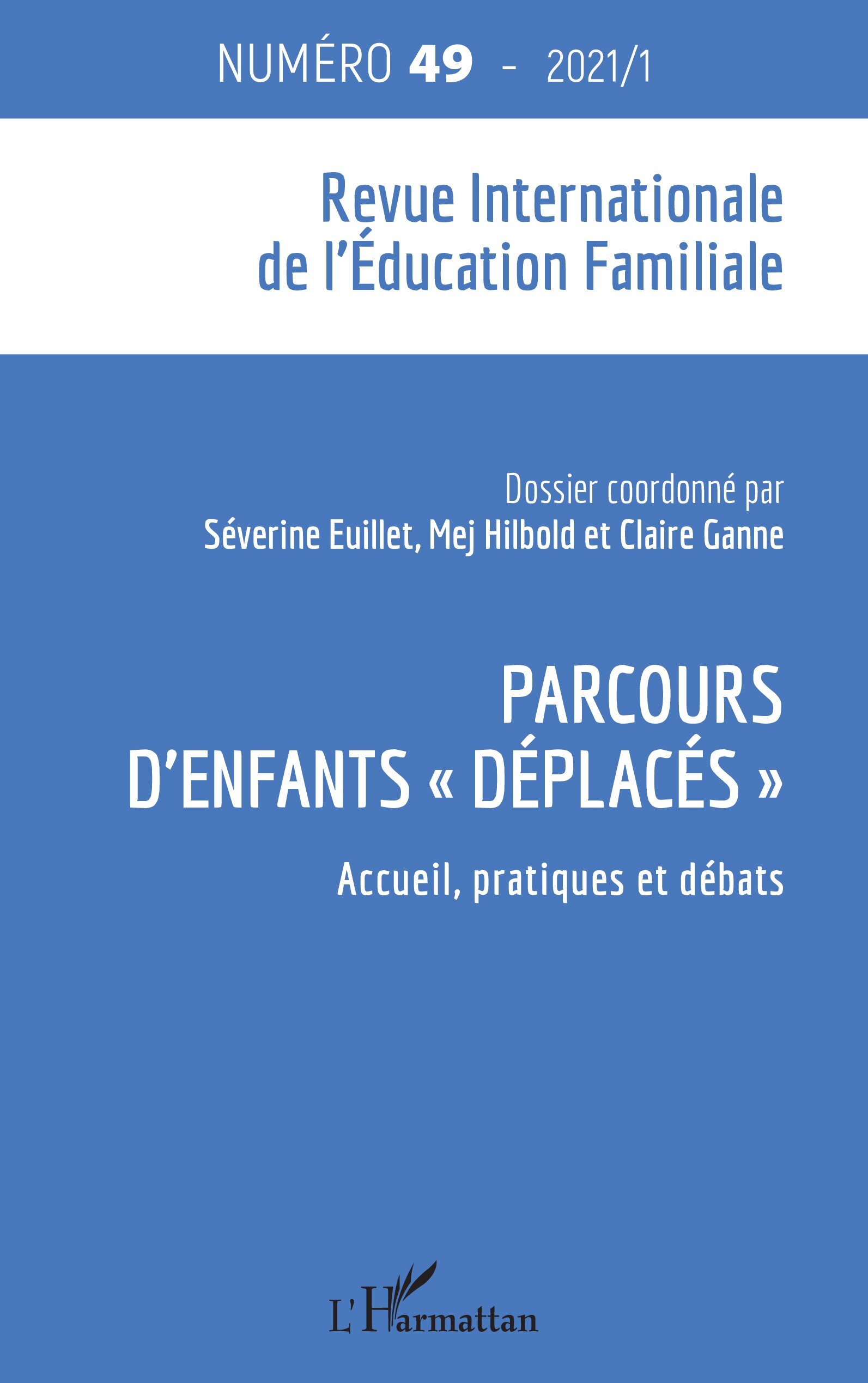 Revue internationale de l'éducation familiale