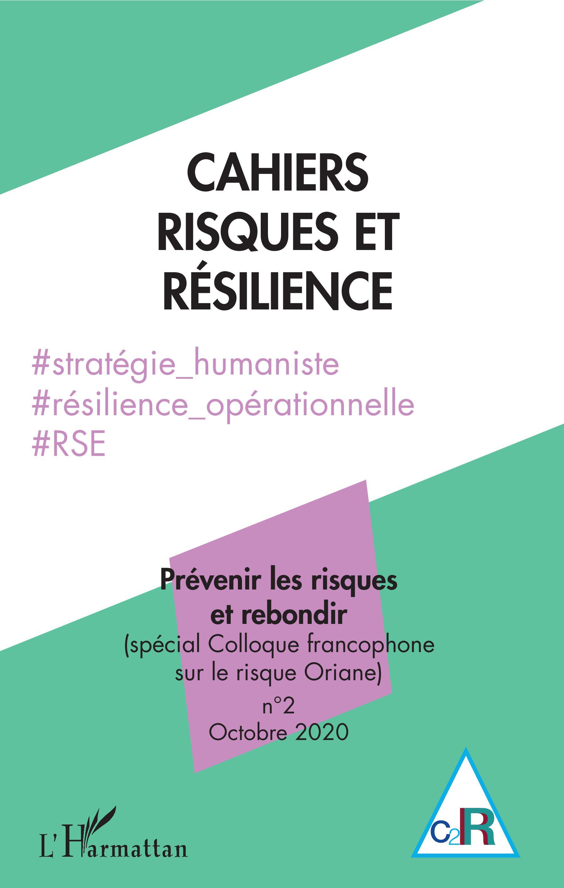 Cahiers Risques et Résilience (Les)