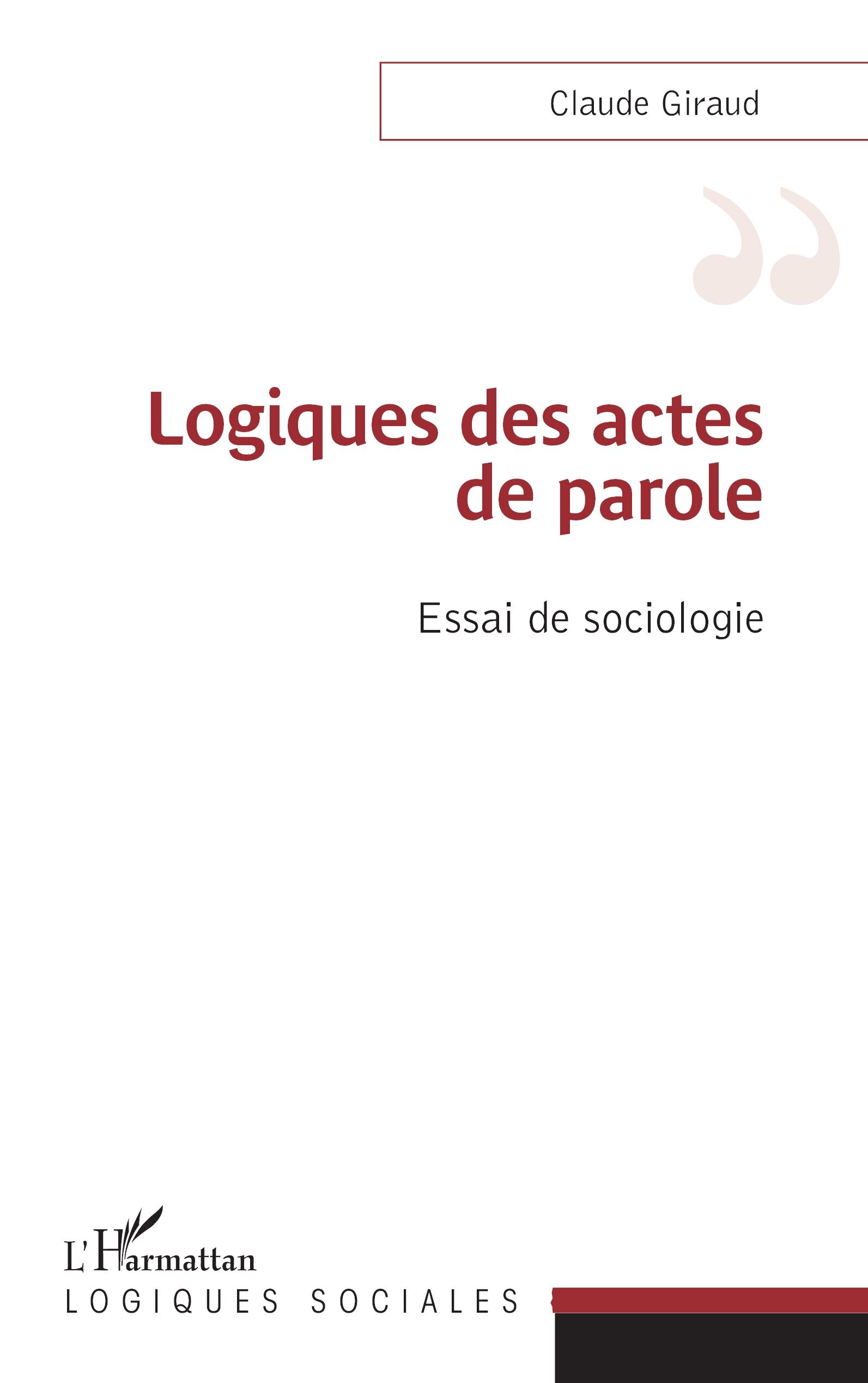 Logiques des actes de parole