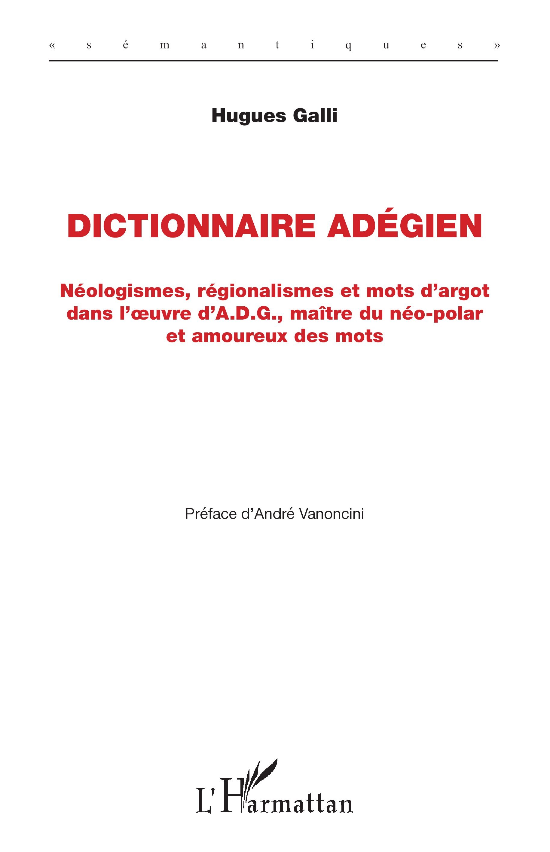 Dictionnaire Adégien