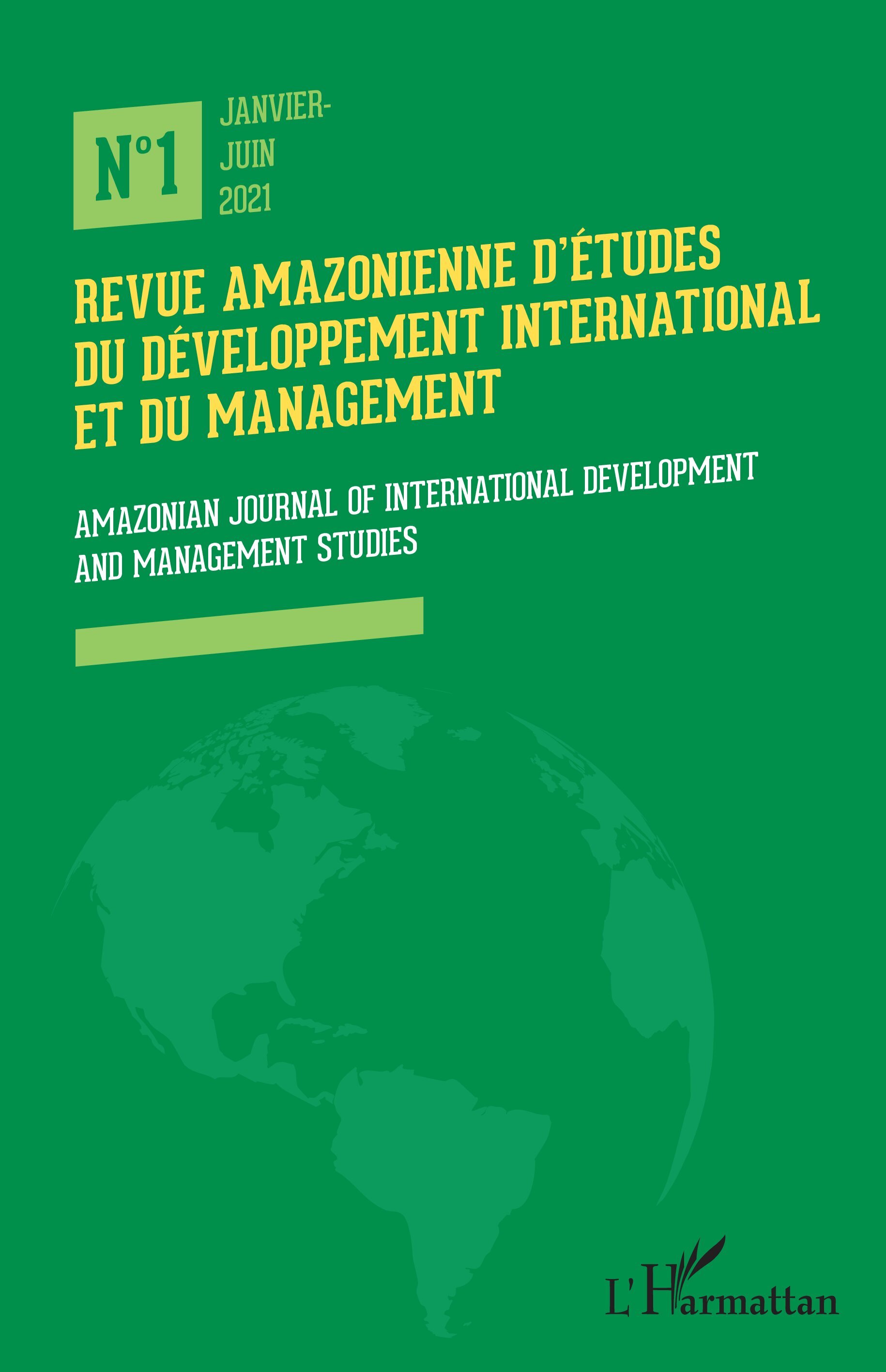 Revue amazonienne d'études du développement international et du management
