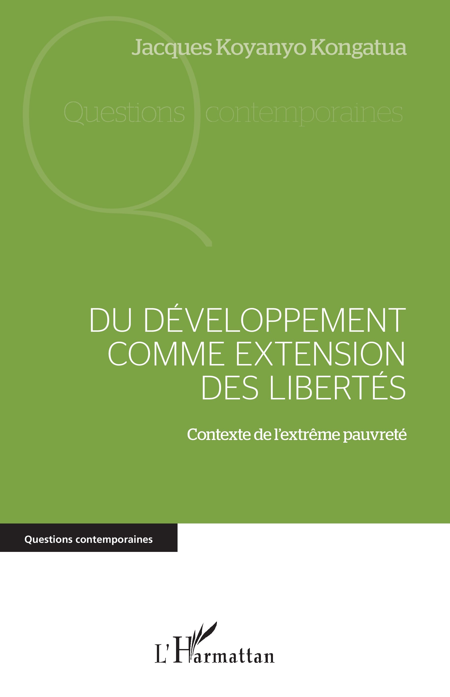 Du développement comme extension des libertés
