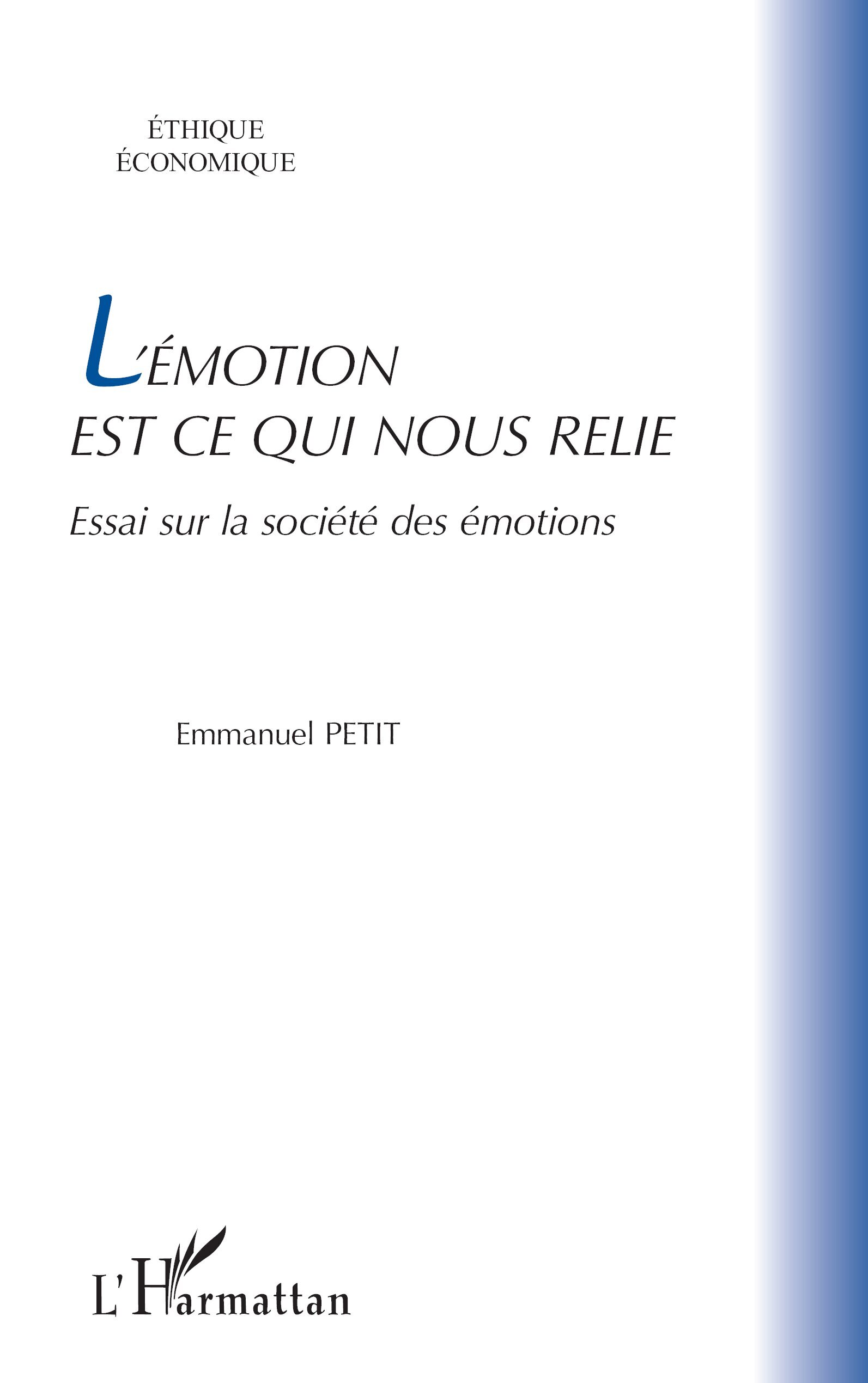 L'émotion est ce qui nous relie