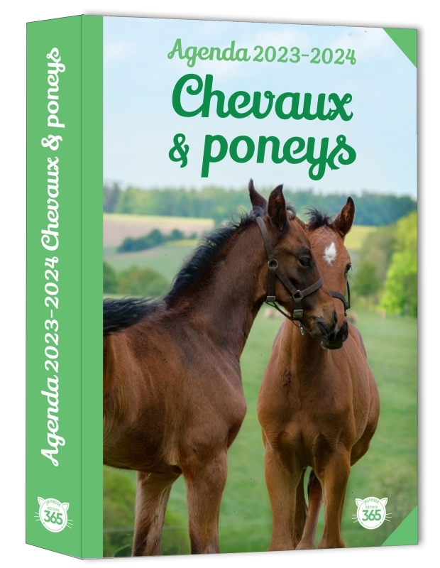 Agenda scolaire Chevaux et poneys 2023-2024