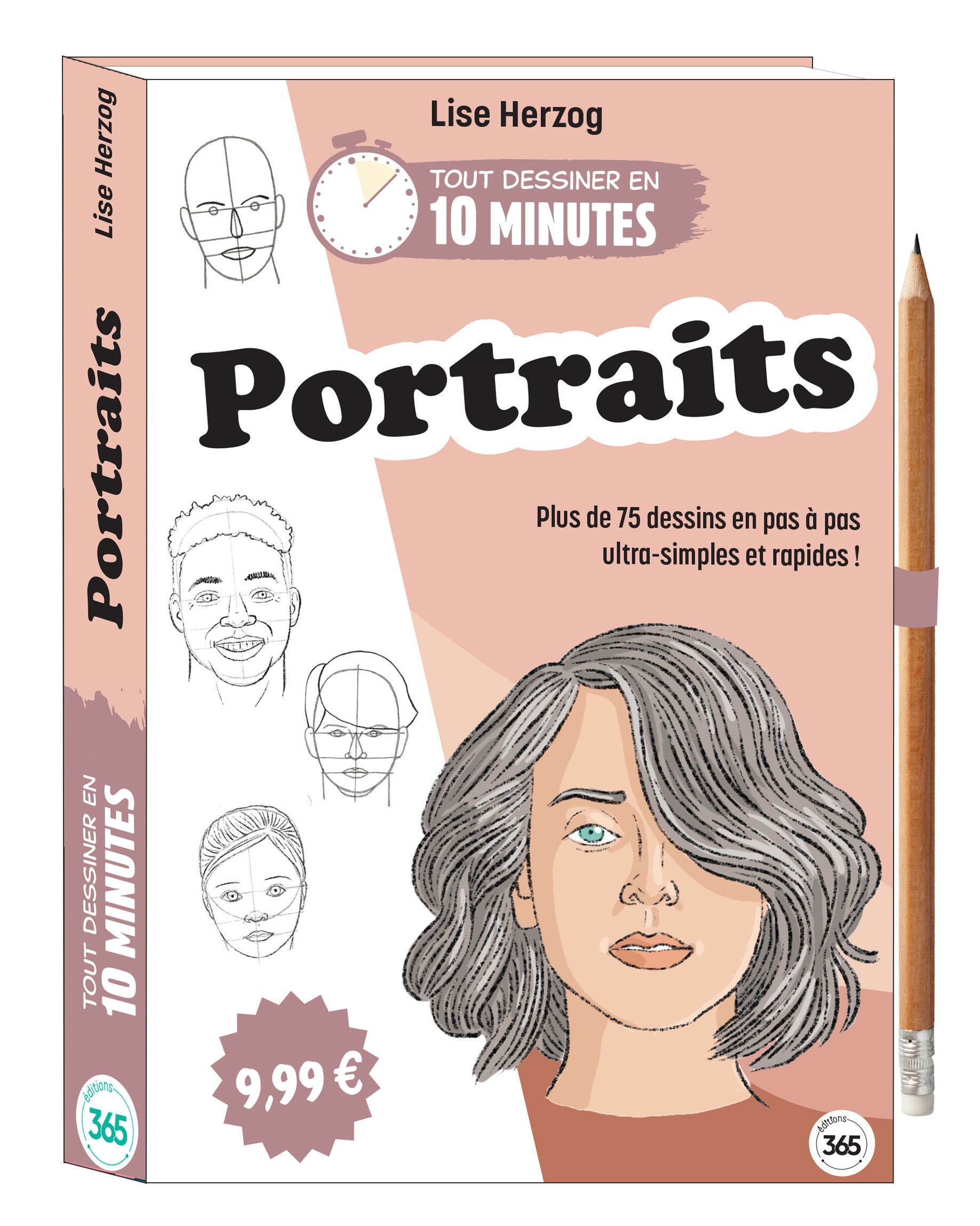 Tout dessiner en 10 minutes - Portraits