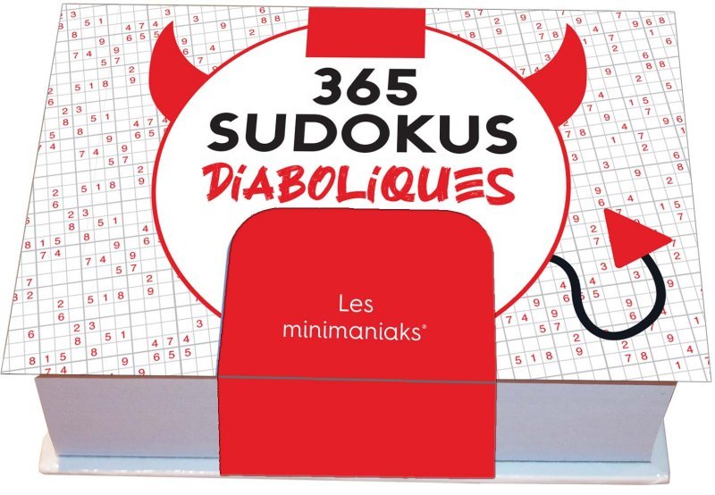 Minimaniak Sudokus diaboliques - mini calendrier, 1 grille par jour