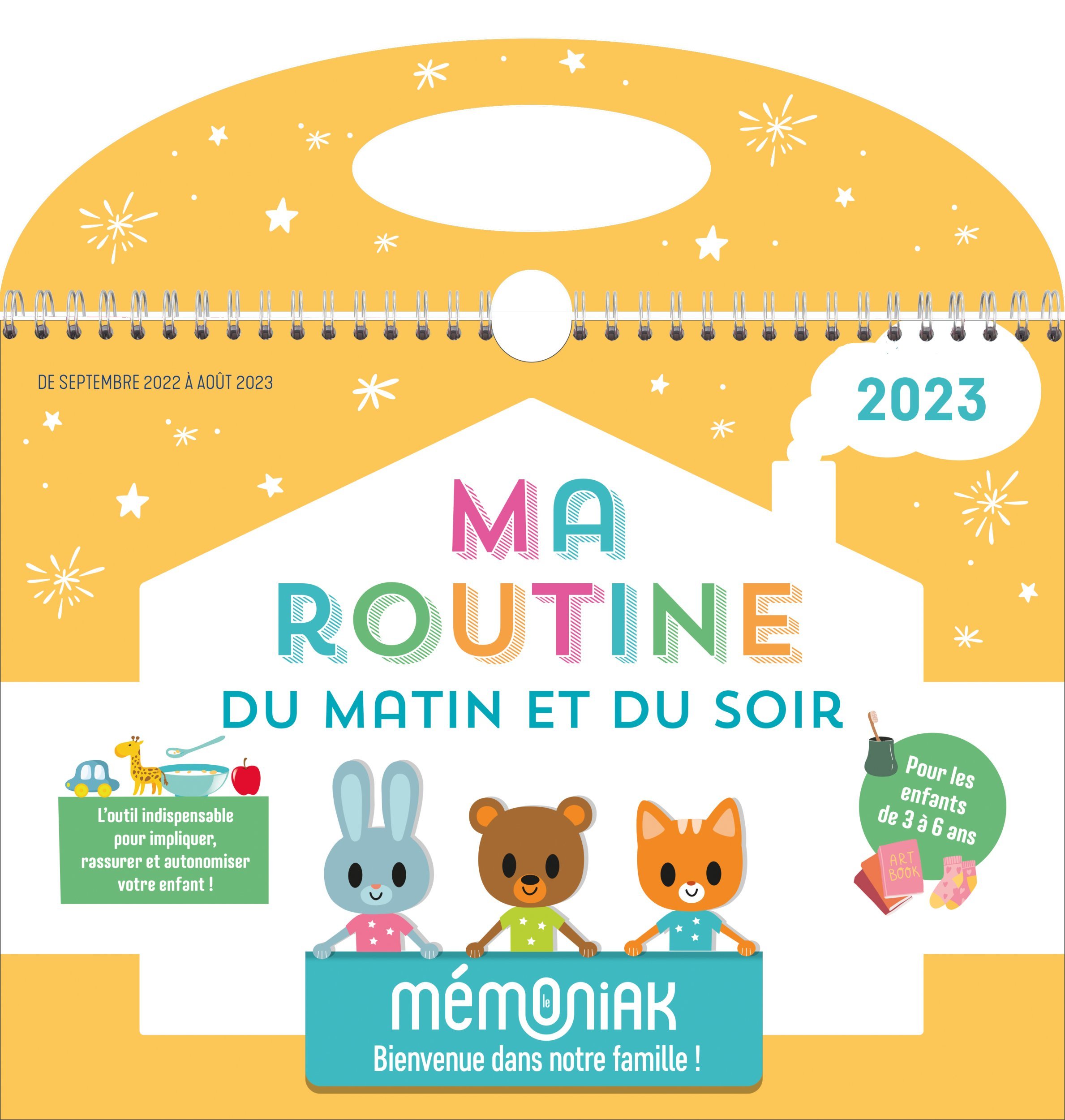 Ma routine du matin et du soir Mémoniak, je deviens autonome ! Année scolaire 2023