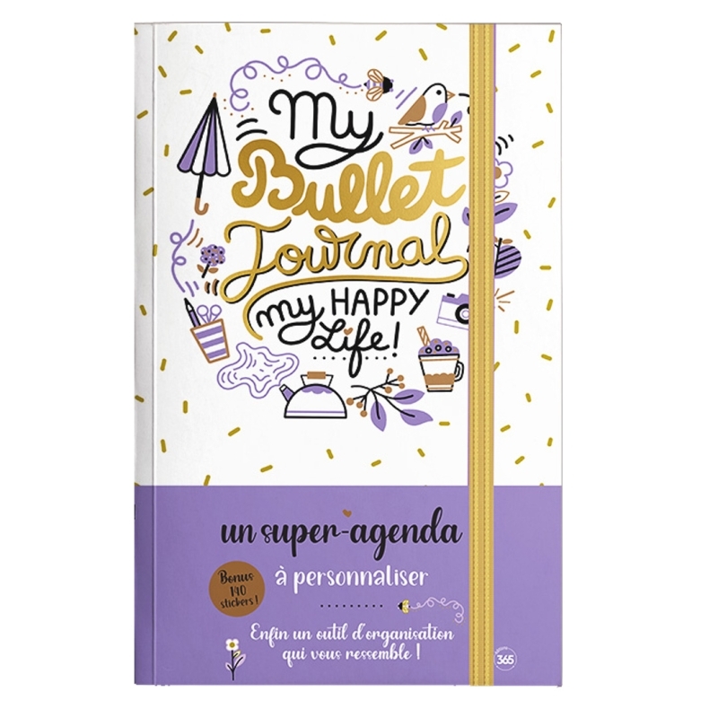 My bullet journal - My happy life version parme