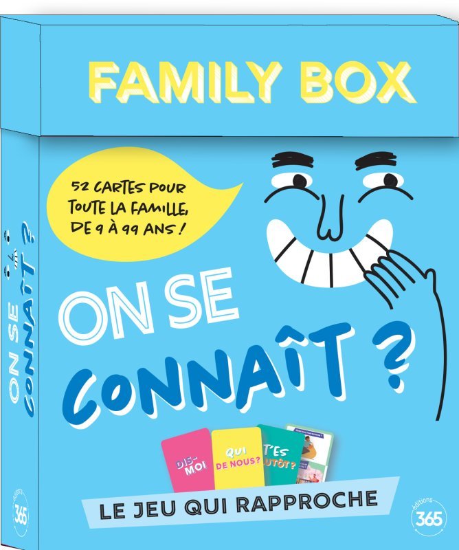 On se connaît ? - Le jeu qui rapproche - 52 cartes à jouer en famille