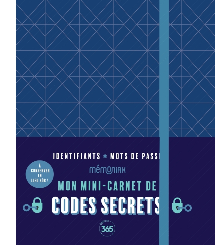 Mini-carnet de codes secrets Mémoniak