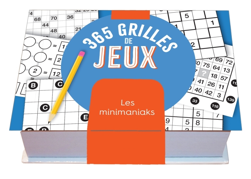 Minimaniak - 365 grilles de jeux, 1 page par jour