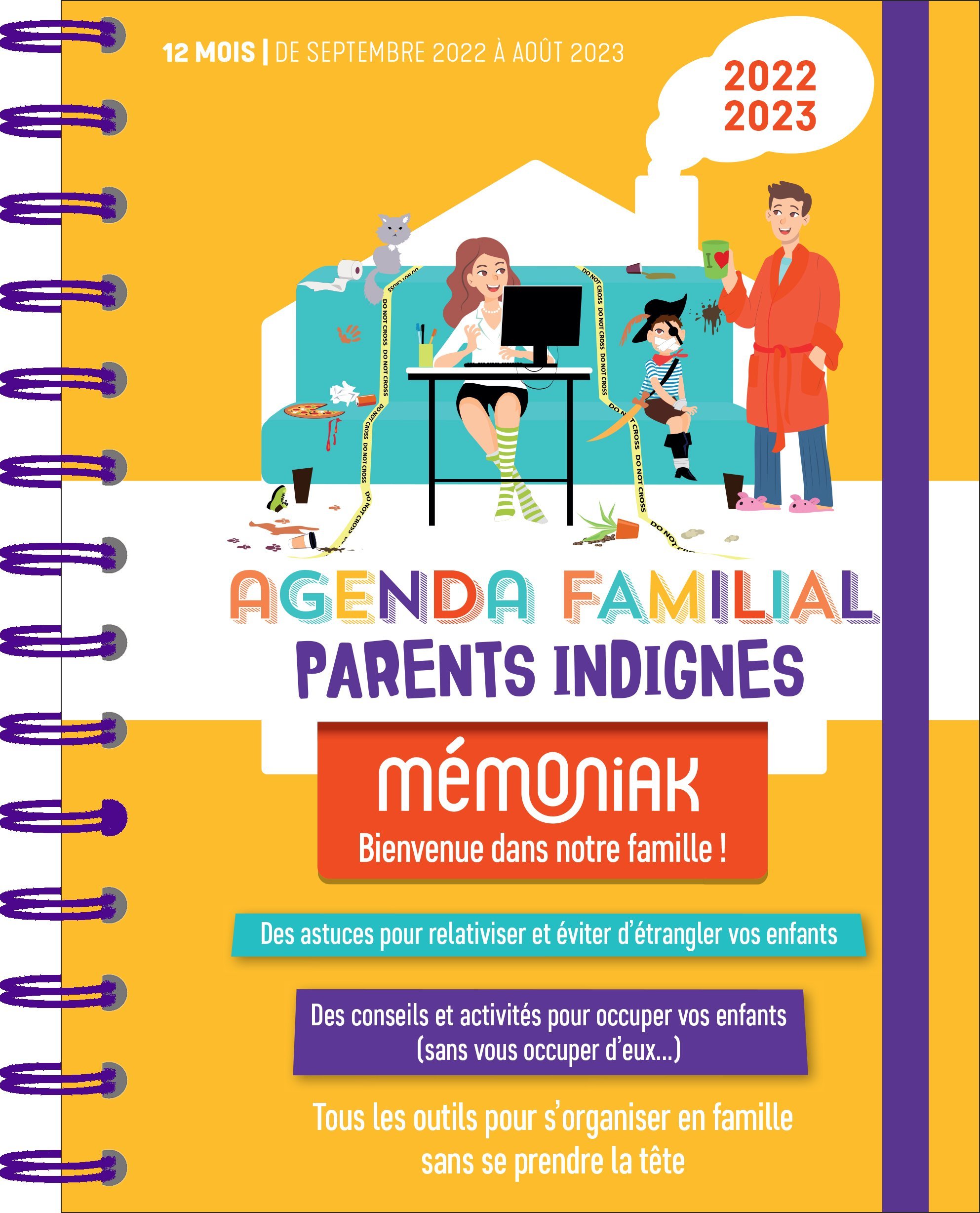Agenda familial Parents indignes Mémoniak, sept. 2022- août 2023