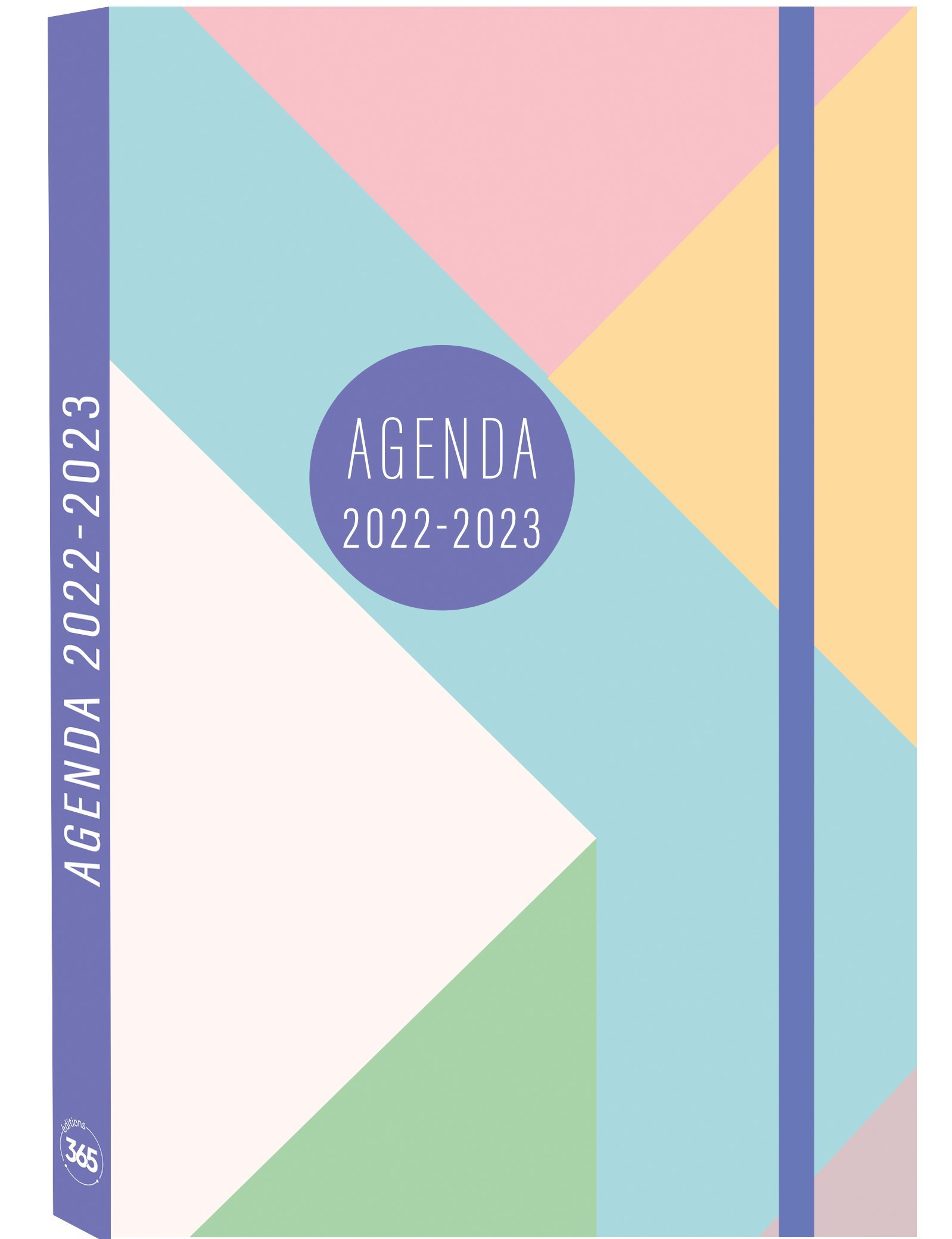 L'agenda de mon année sept. 2022- août 2023 - Tendance pastel, relié