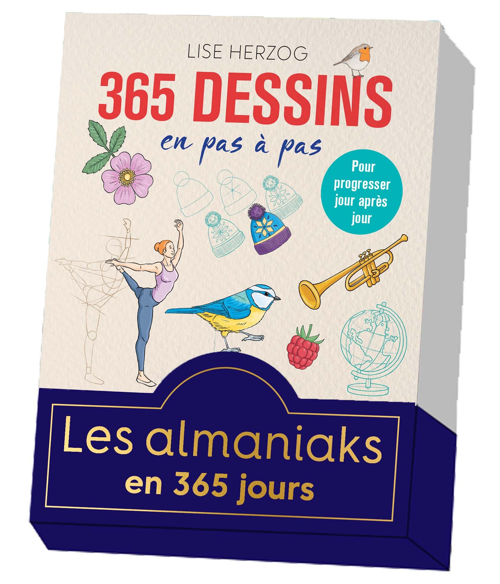 Almaniak 365 dessins en pas à pas
