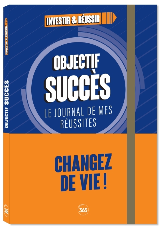 Objectif succès, journal avec trackers pour atteindre ses objectifs
