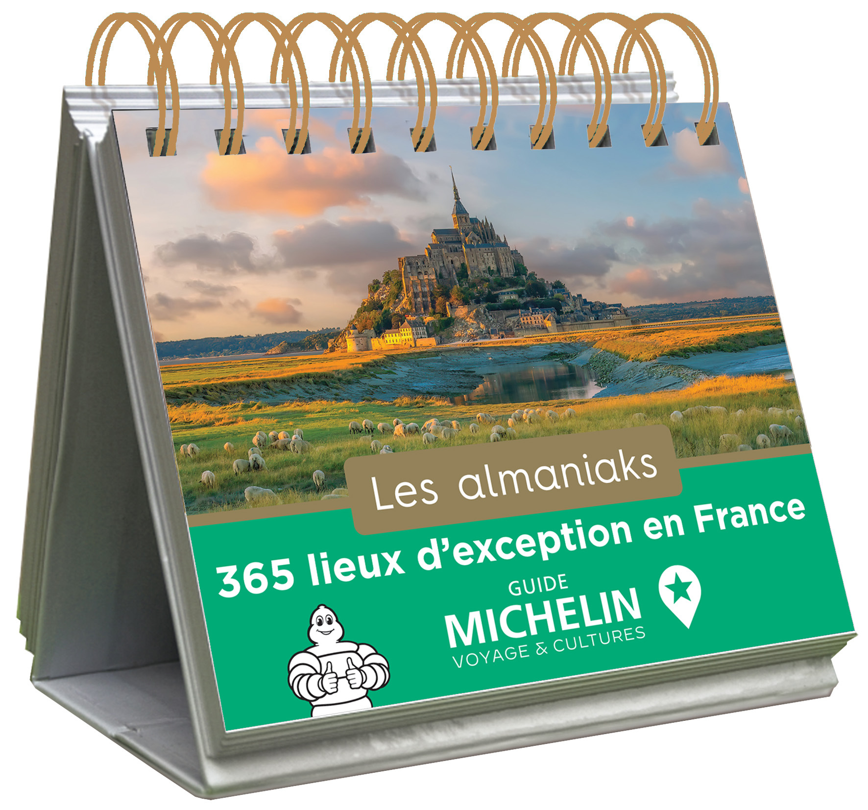 Almaniak Inspiration 365 lieux d'exception en France avec Michelin