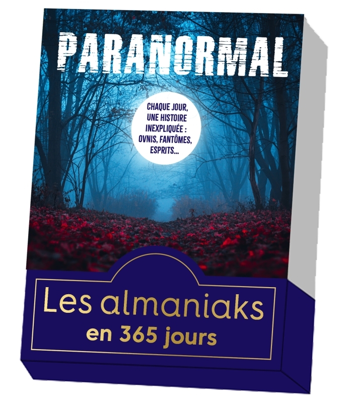 Almaniak Paranormal, calendrier une page par jour