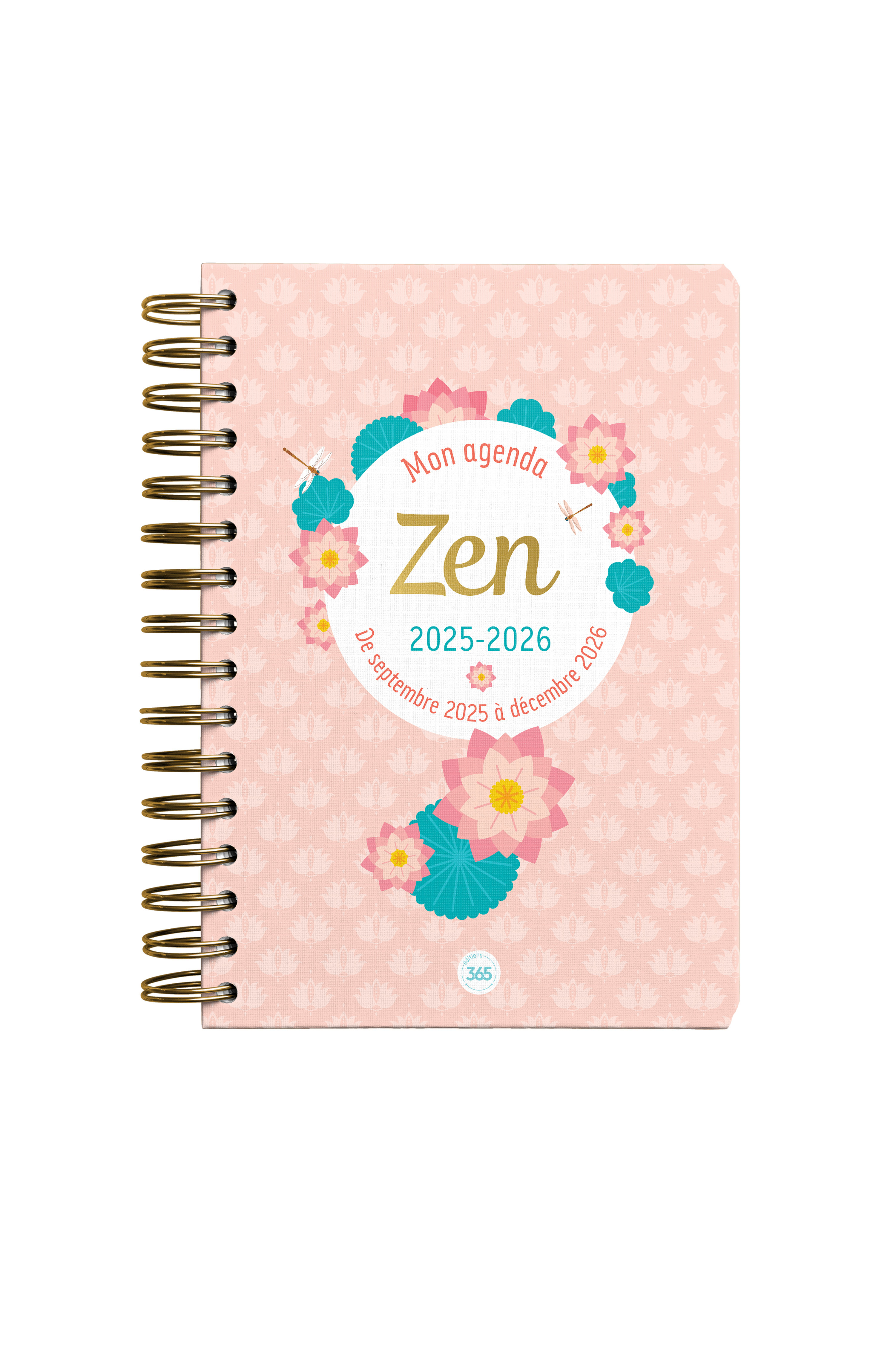 Mon agenda zen 2025-2026, 16 mois grand format