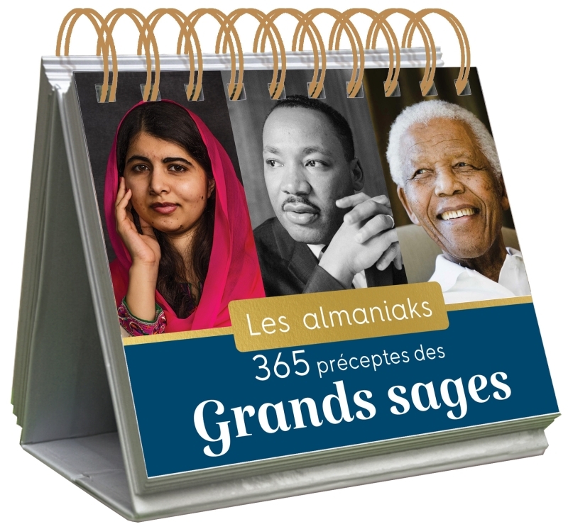 Almaniak 365 préceptes de grands sages, calendrier une page par jour