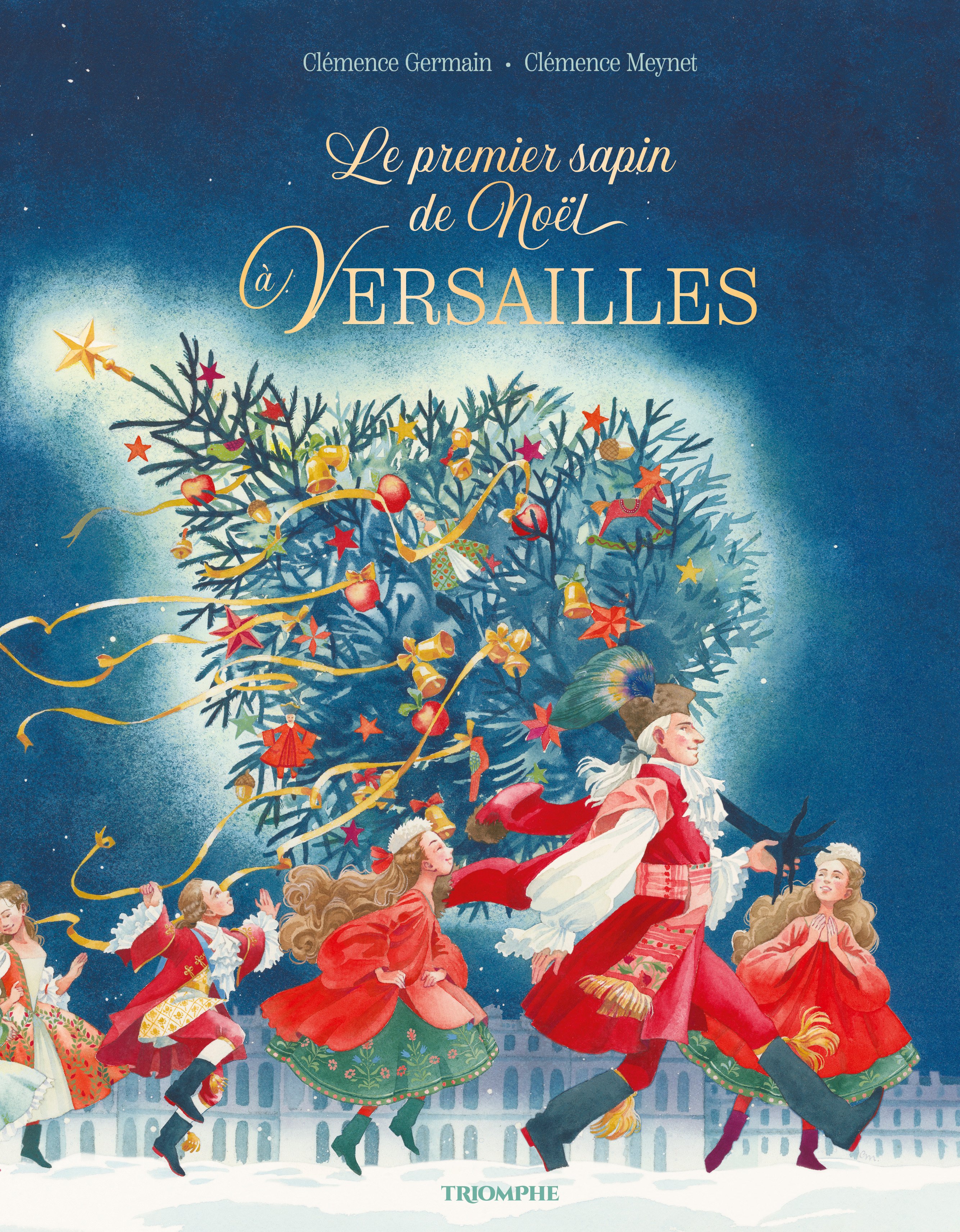 Le premier sapin de Noël à Versailles