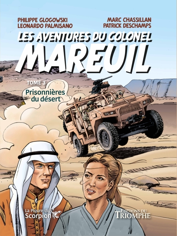 Les aventures du colonel Mareuil Tome 3 - Prisonnières du désert