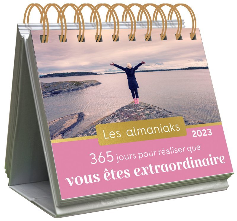 Almaniak 365 jours pour réaliser que vous êtes extraordinaire 2023 - Calendrier 1 page par jour