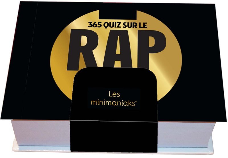 Minimaniak 365 quiz sur le rap - mini calendrier