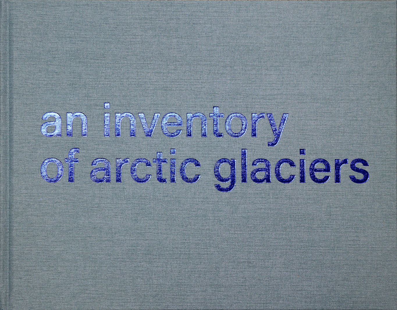 an inventory of arctic glaciers