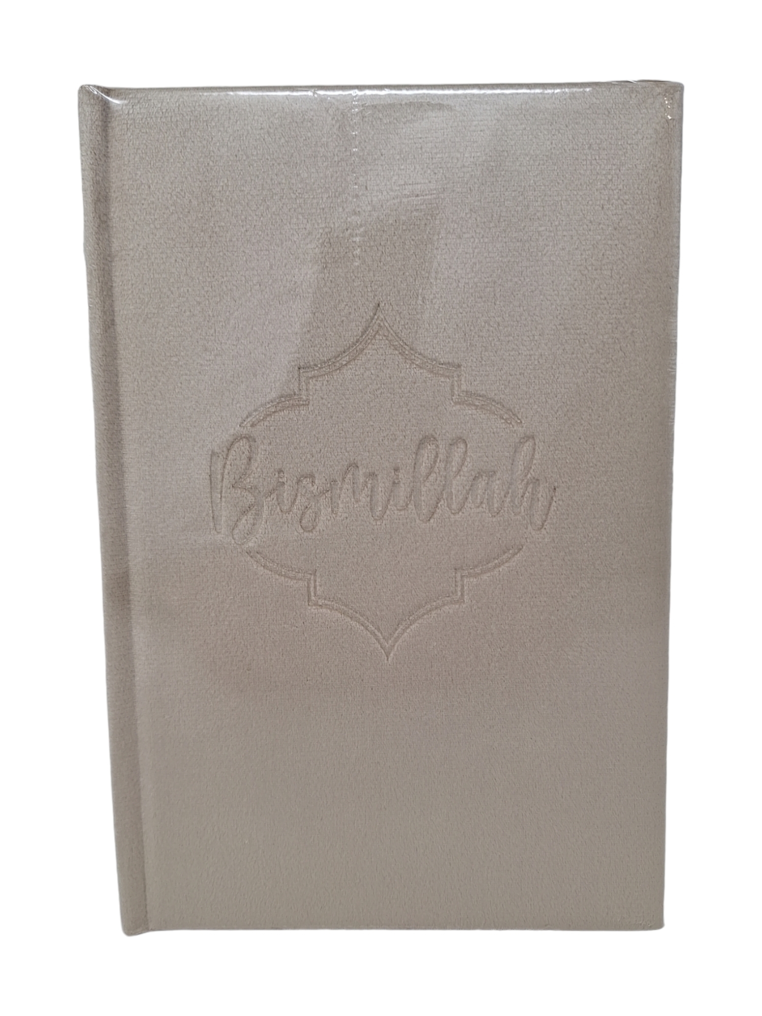 CAHIER VELOUR BISMILLAH  OR B