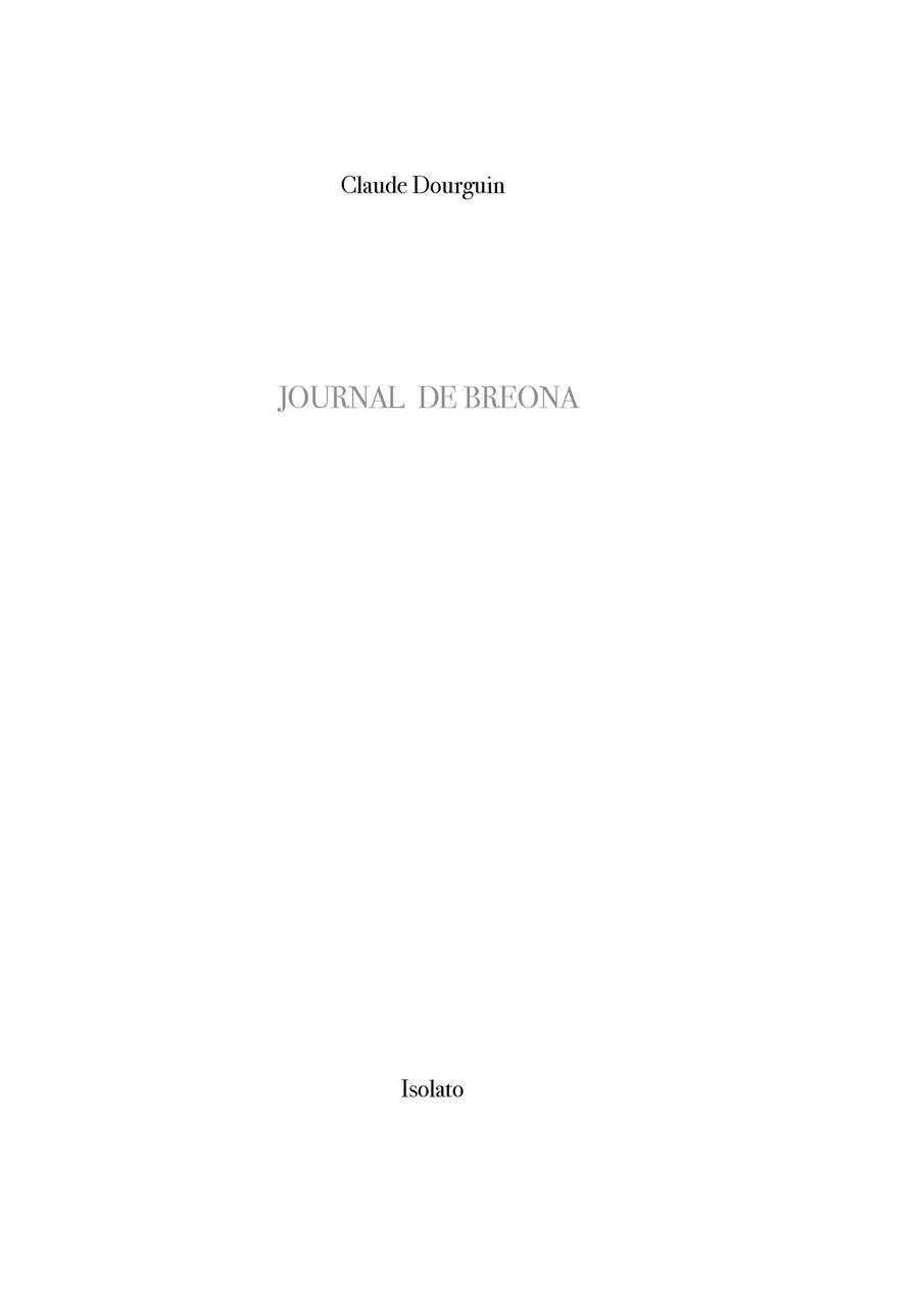 Journal de Breona