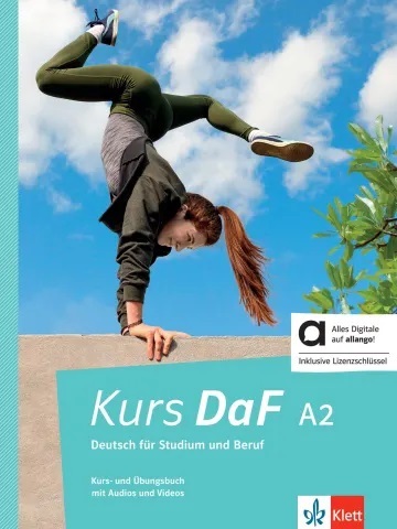 Kurs DaF A2 - Livre + cahier hybride