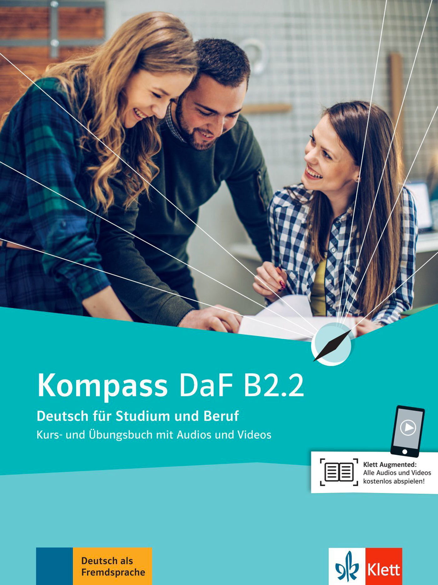 Kompass DaF B2.2 - Livre + cahier d'exercices
