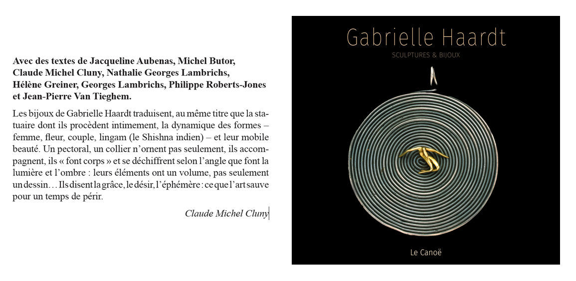 GABRIELLE HAARDT - SCULPTURES ET BIJOUX