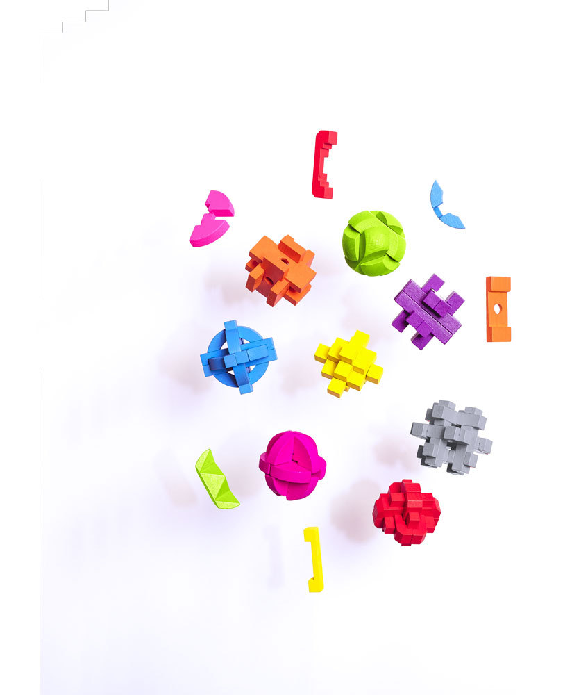 Casse-têtes colorés 