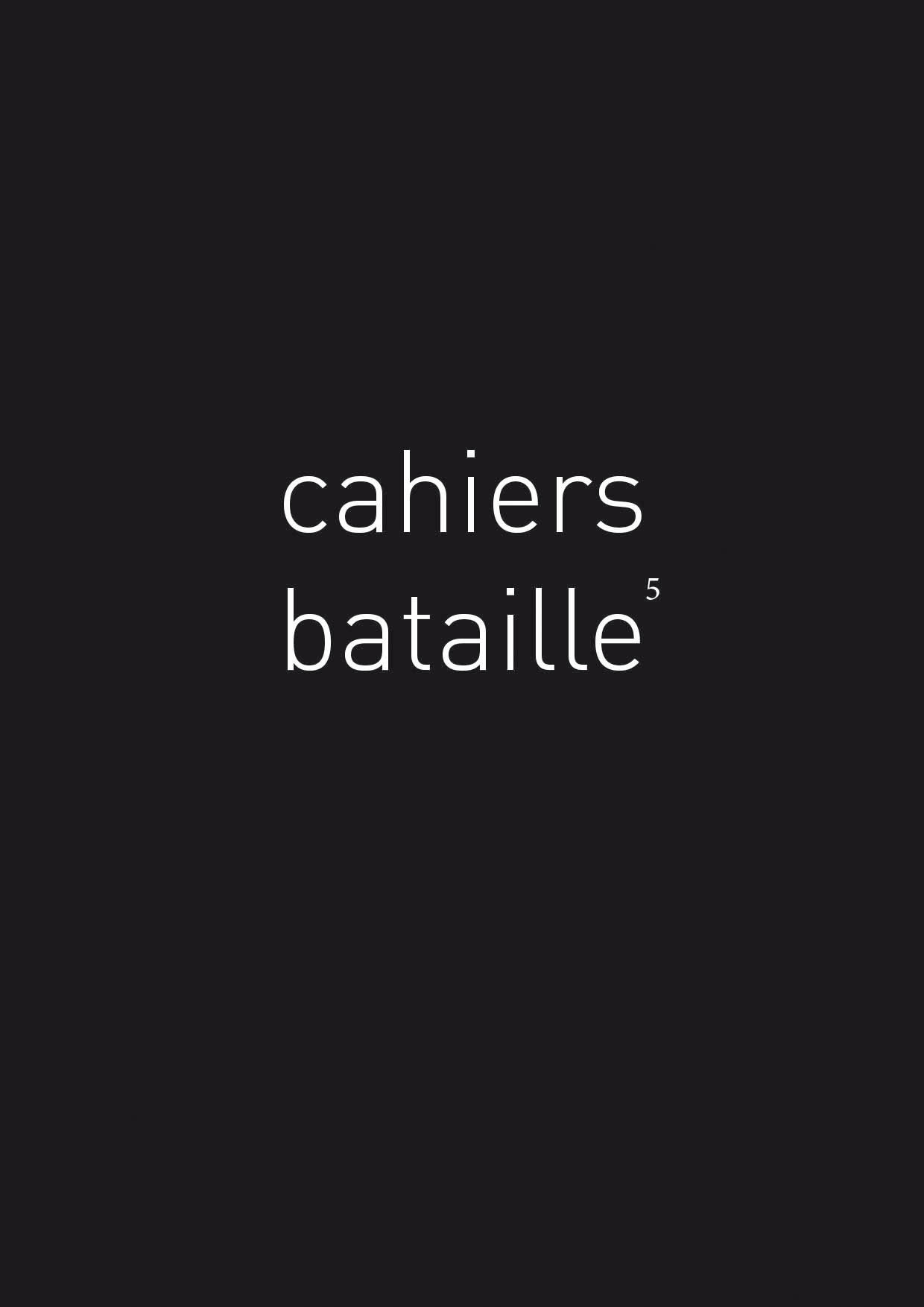 Cahiers Bataille n°5