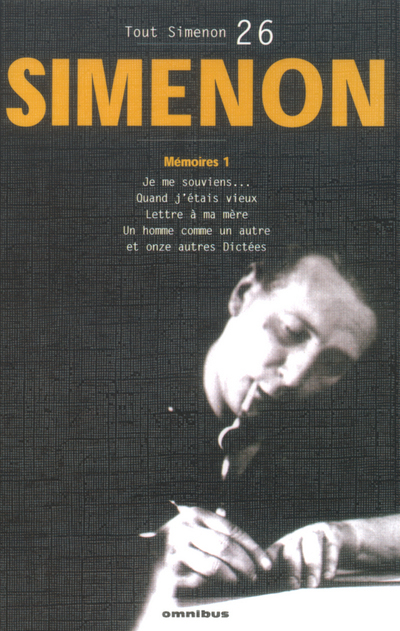 Tout Simenon tome 26 (centenaire)