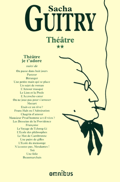 Théâtre, je t'adore - tome 2