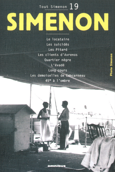 Tout Simenon tome 19 (centenaire)