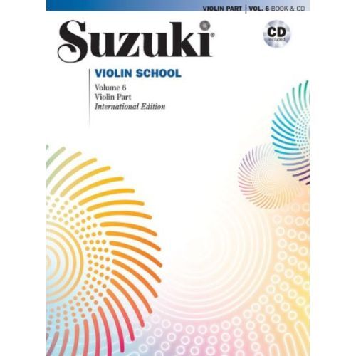 SHINICHI SUZUKI : SUZUKI VIOLIN SCHOOL 6 + CD