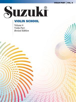 SHINICHI SUZUKI : SUZUKI VIOLIN SCHOOL 6 INTERNATIONAL EDITION