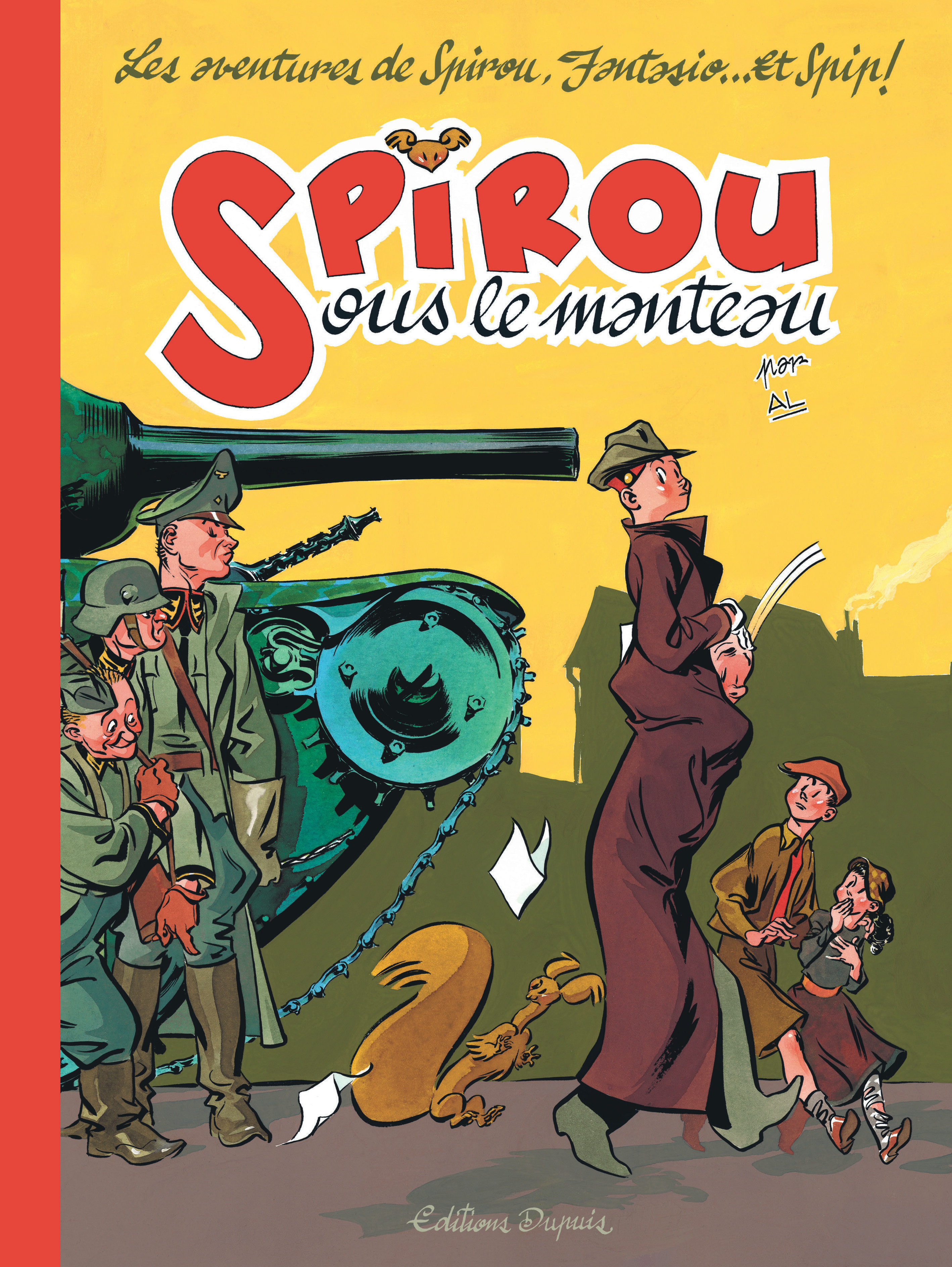 Spirou sous le manteau - Tome 0 - Spirou sous le manteau (réédition)