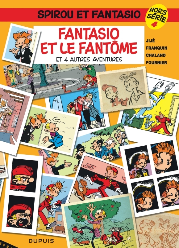 Spirou et Fantasio - Hors-série - Tome 4 - Fantasio et le fantôme (et 4 autres aventures)