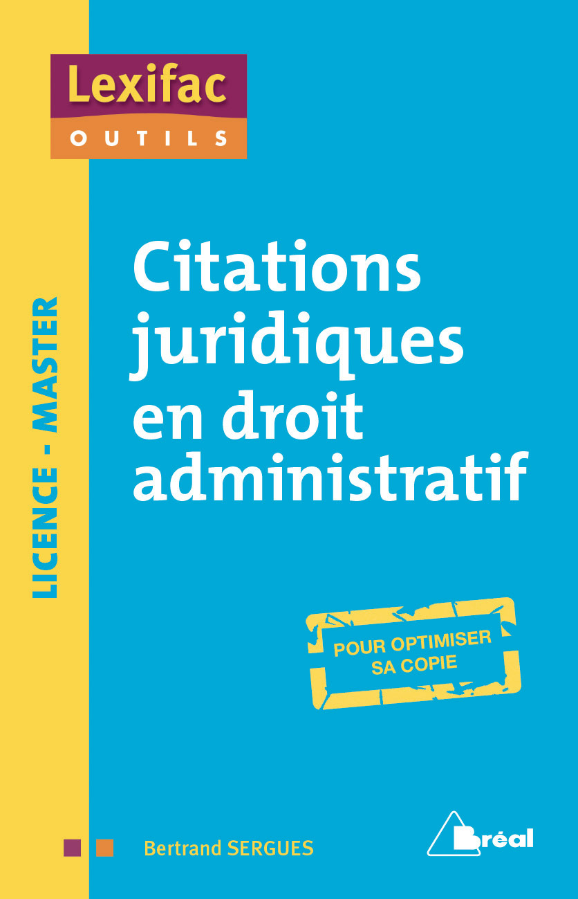 Citations juridiques en droit administratif