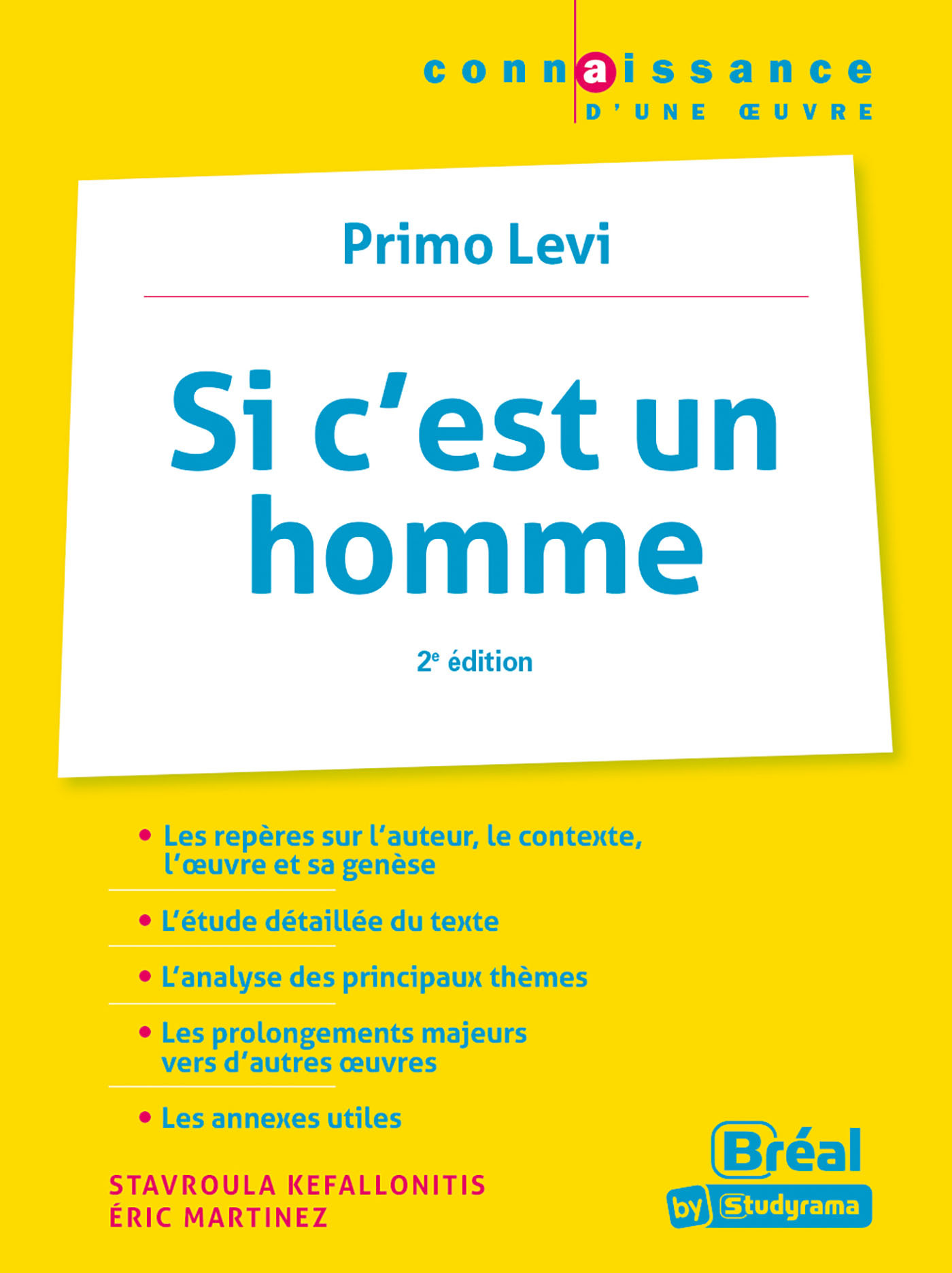 Si c'est un homme - Primo Lévi 