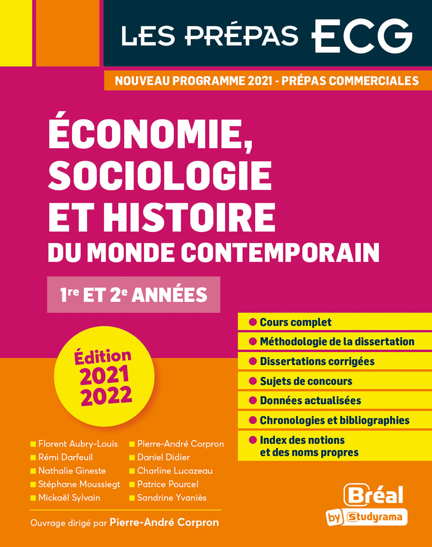 Economie, sociologie et histoire du monde contemporain - Prépas ECG 