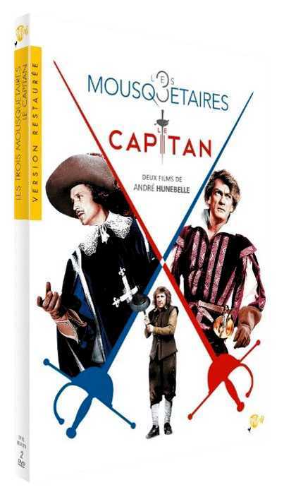 Coffret 2 DVD Les 3 mousquetaires / Le Capitan