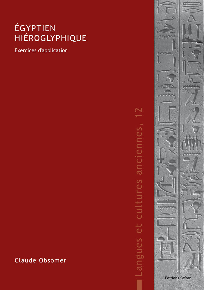 EGYPTIEN HIEROGLYPHIQUE. CAHIER D'EXERCICES