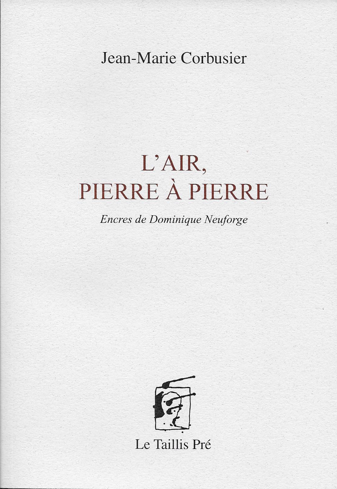 L'air, pierre à pierre