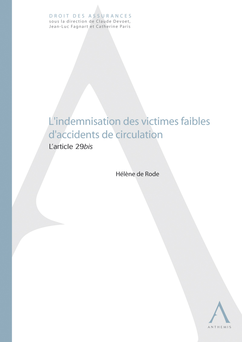 L'indemnisation des victimes faibles d'accidents de circulation