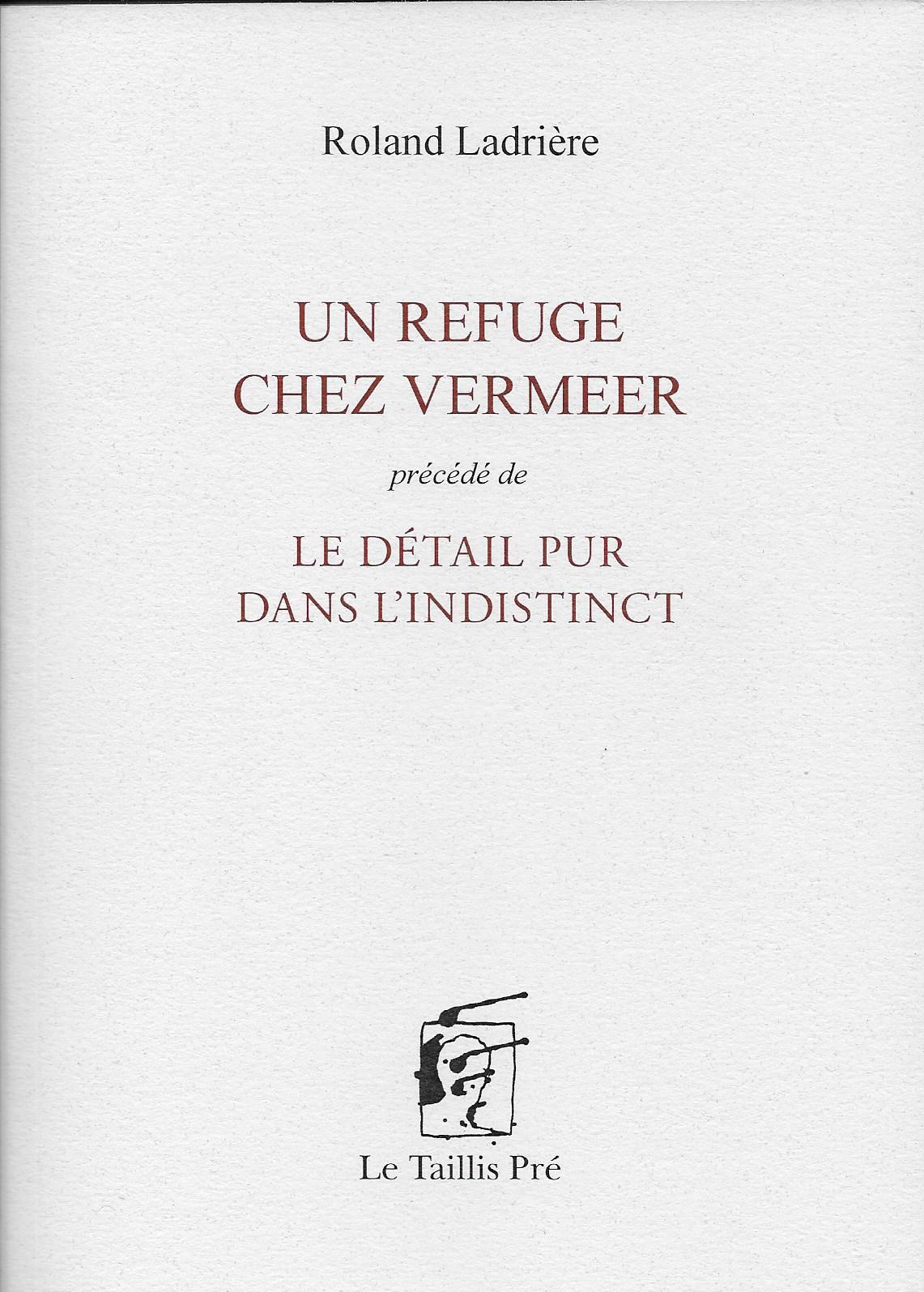 Un refuge chez Vermeer